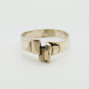 Zilveren ring Ton van den Hout