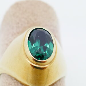 Geelgouden vintage ring - jaren '70