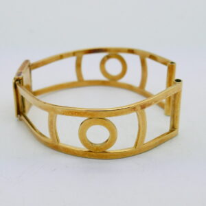 14kt geelgouden horlogeband