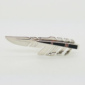 Ray Tracey - Navajo & Knifewing Segura - Apache - zilveren broche