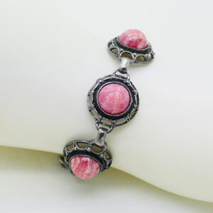 Demi Parure - Modernisme - Rhodochrosiet - Armband