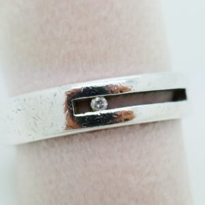 Hot Diamonds - zilveren ring met diamant